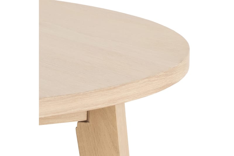 Kolinis Spisebord 220 cm Rund - Hvid - Møbler - Bord - Spisebord & kjøkkenbord