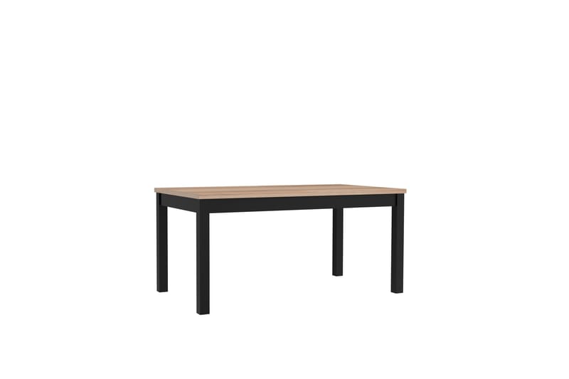 Konitsa Forlengningsbart Spisebord 160 cm - Brun/Svart - Møbler - Bord - Spisebord & kjøkkenbord