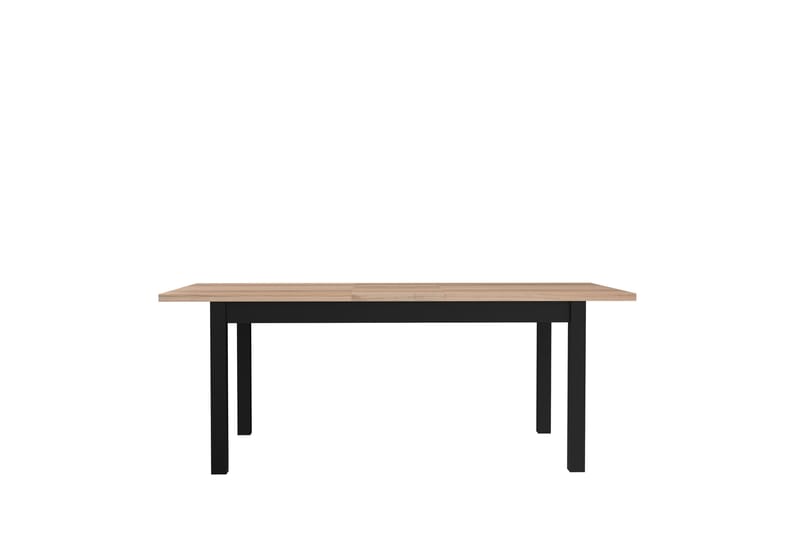 Konitsa Forlengningsbart Spisebord 160 cm - Brun/Svart - Spisebord & kjøkkenbord