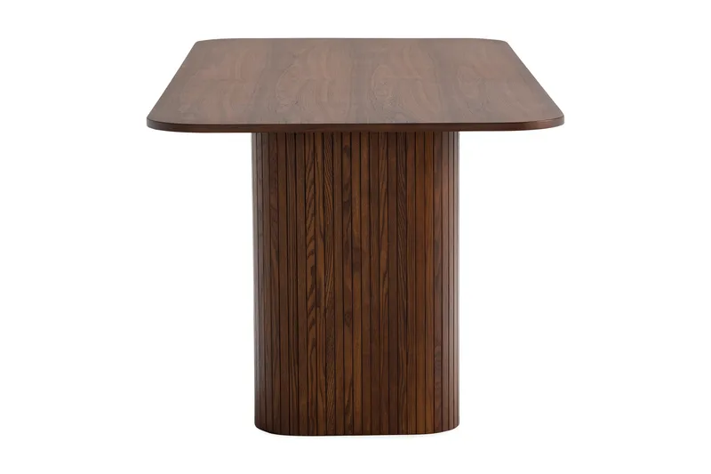 Kopparbo Rektangulært Spisebord 200 cm - Mørkebrunt / Valnøtt / Tre - Møbler - Bord - Spisebord & kjøkkenbord