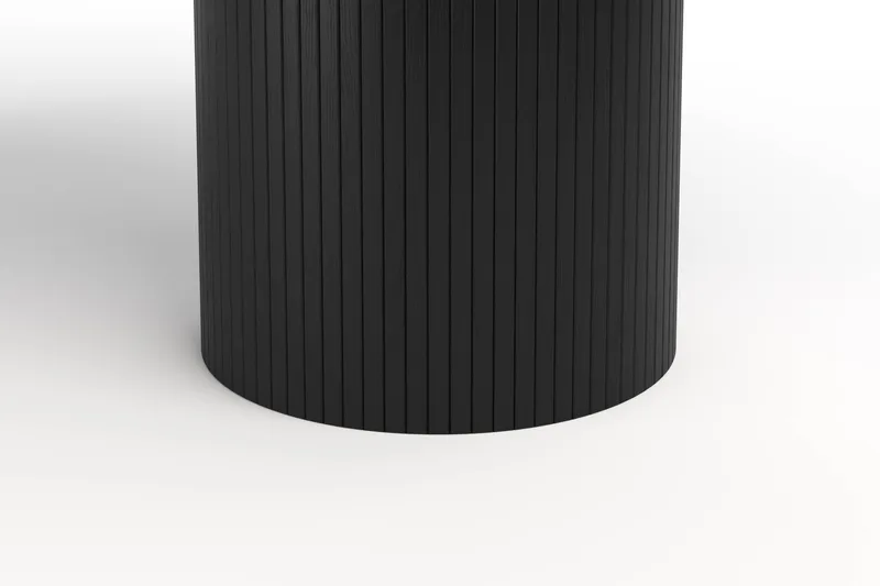 Kopparbo Rundt Spisebord 150 cm - Svartbeiset eik - Møbler - Bord - Spisebord & kjøkkenbord