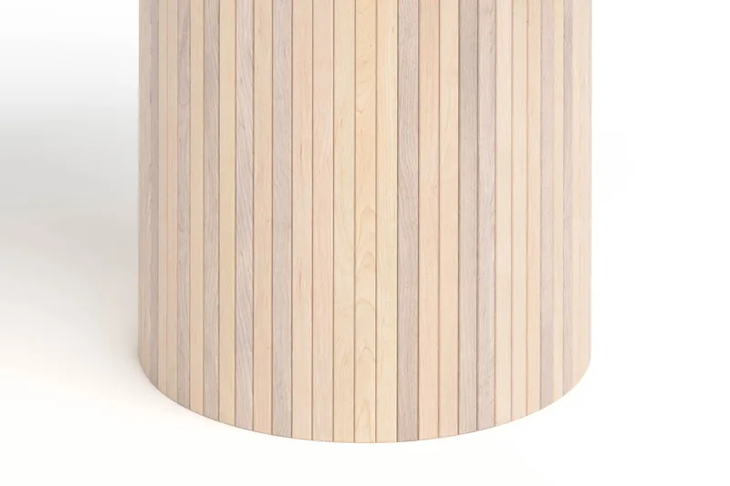 Kopparbo Spisebord 106 cm - Lyst hvitlasert eik - Møbler - Bord - Spisebord & kjøkkenbord