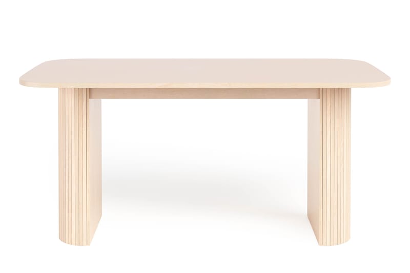 Kopparbo Spisebord 160 cm - Lyst hvitlasert eik - Møbler - Bord - Spisebord & kjøkkenbord