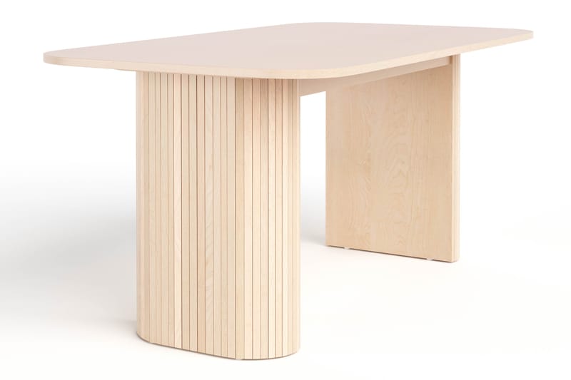 Kopparbo Spisebord 160 cm - Lyst hvitlasert eik - Spisebord & kjøkkenbord