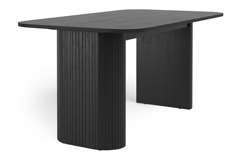 Kopparbo Spisebord 160 cm - Svart tre - Spisebord & kjøkkenbord