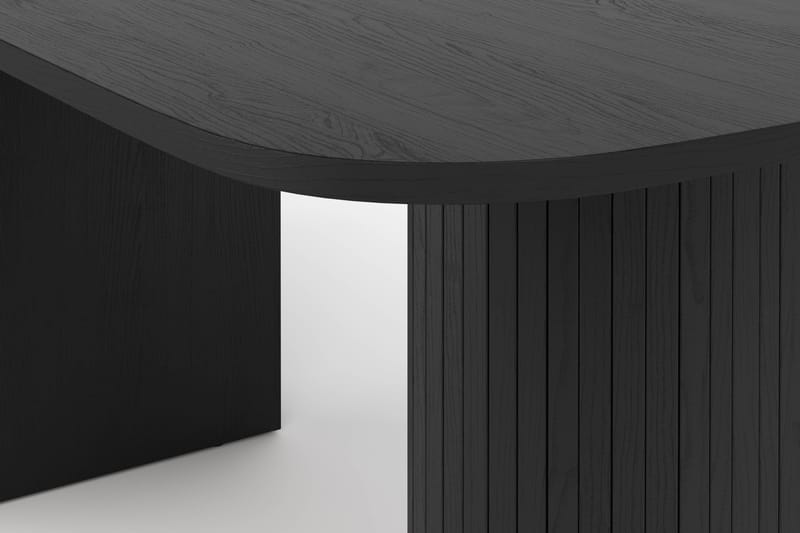 Kopparbo Spisebord 160 cm - Svart tre - Møbler - Bord - Spisebord & kjøkkenbord