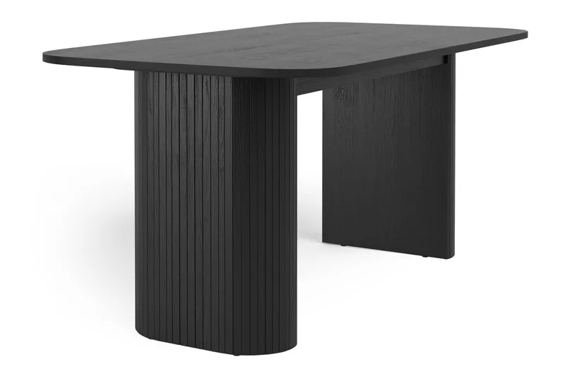 Kopparbo Spisebord 160 cm - Svart tre - Møbler - Bord - Spisebord & kjøkkenbord