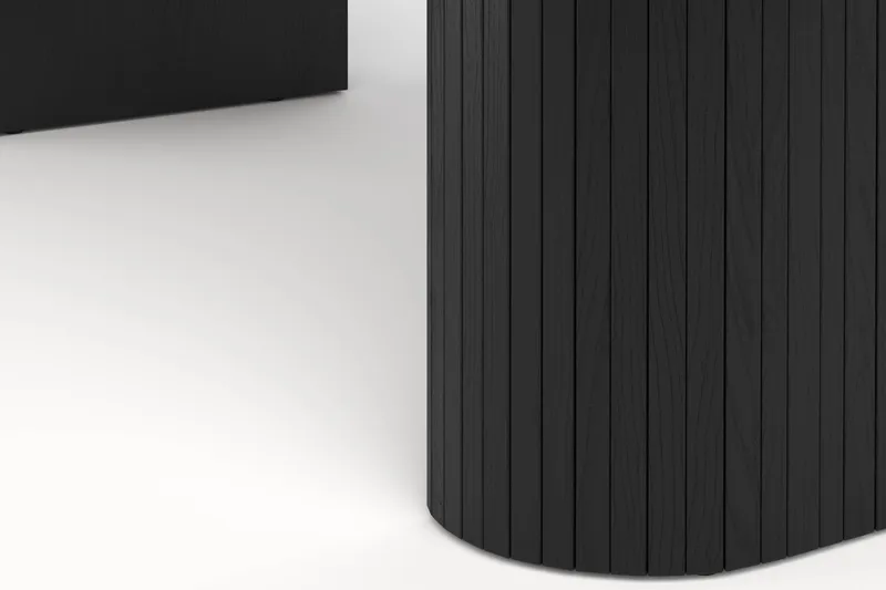 Kopparbo Spisebord 160 cm - Svart tre - Møbler - Bord - Spisebord & kjøkkenbord