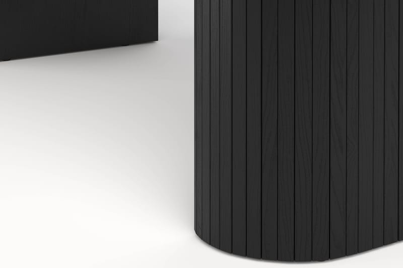 Kopparbo Spisebord 160 cm - Svart tre - Møbler - Bord - Spisebord & kjøkkenbord