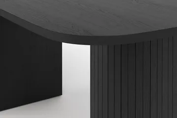 Kopparbo Spisebord 160 cm - Svartbeiset eik - Møbler - Bord - Spisebord & kjøkkenbord