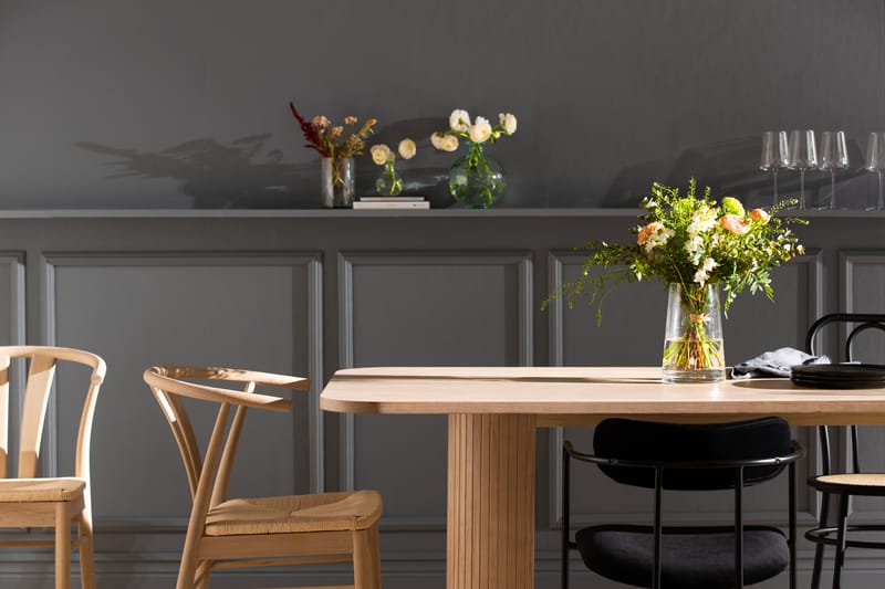 Kopparbo Spisebord 200 cm - Lyst hvitlasert eik - Møbler - Bord - Spisebord & kjøkkenbord