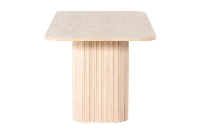 Kopparbo Spisebord 200 cm - Lyst hvitlasert eik - Møbler - Bord - Spisebord & kjøkkenbord
