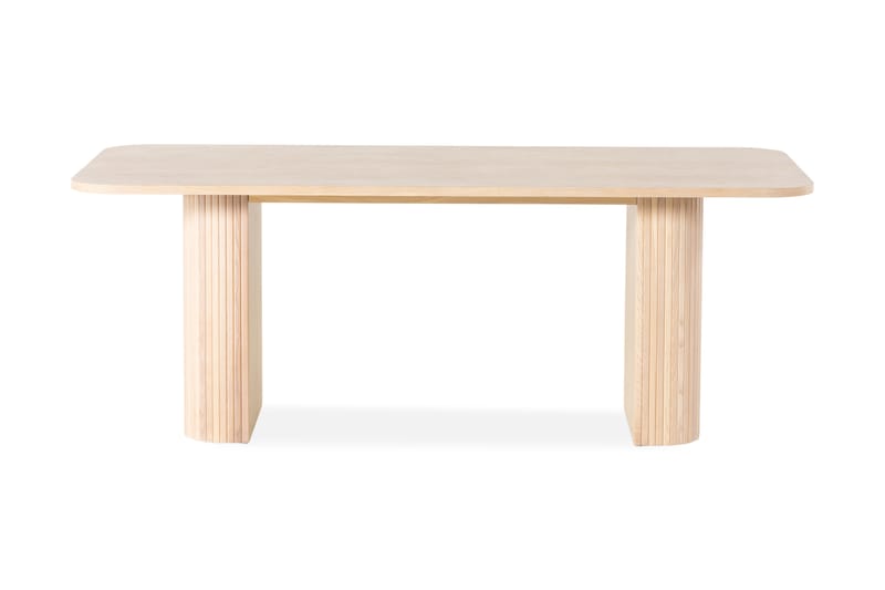 Kopparbo Spisebord 200 cm - Lyst hvitlasert eik - Møbler - Bord - Spisebord & kjøkkenbord