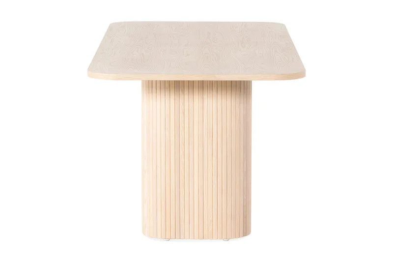 Kopparbo Spisebord 200 cm - Lyst hvitlasert eik - Møbler - Bord - Spisebord & kjøkkenbord