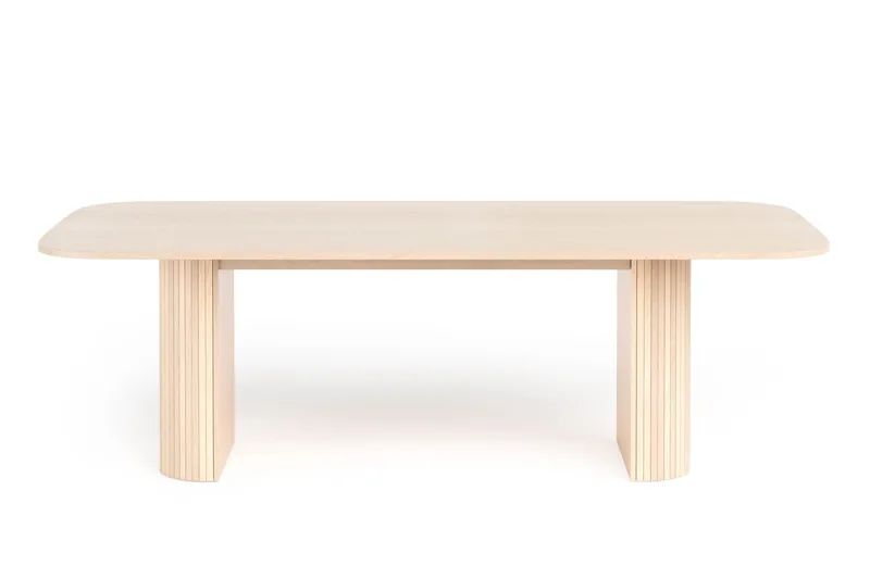 Kopparbo Spisebord 240 cm, Lyst hvitlasert eik