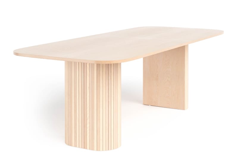 Kopparbo Spisebord 240 cm - Lyst hvitlasert eik - Spisebord & kjøkkenbord