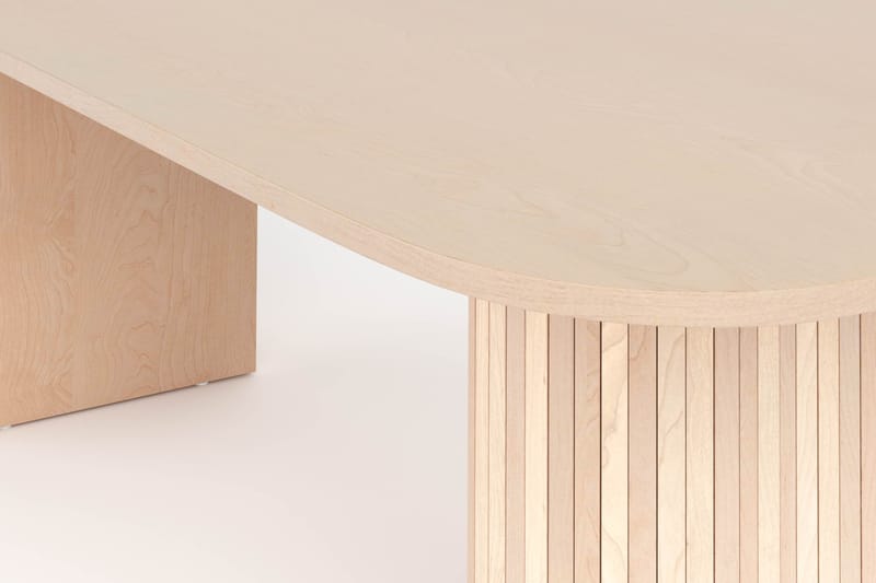 Kopparbo Spisebord 240 cm - Lyst hvitlasert eik - Møbler - Bord - Spisebord & kjøkkenbord