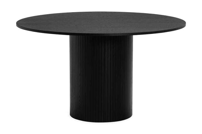 Kopparbo Spisebord Rundt 130 cm - Svart - Spisebord & kjøkkenbord
