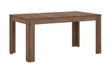 Kulatas Forlengningsbart Spisebord 160 cm - Brun - Møbler - Bord - Spisebord & kjøkkenbord