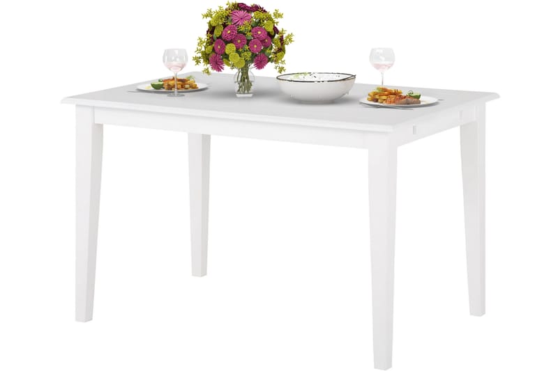 Laios Spisebord 120 cm - Hvit - Møbler - Bord - Spisebord & kjøkkenbord