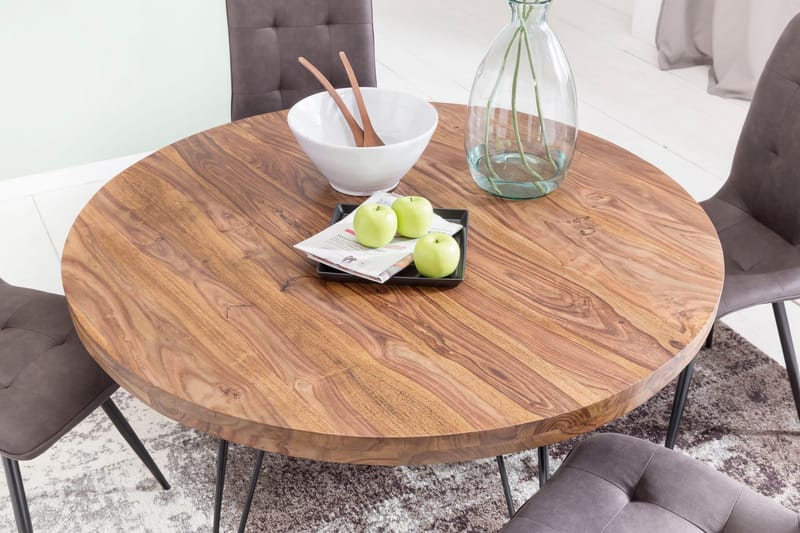 Langner Spisebord 120 cm - Brun - Møbler - Bord - Spisebord & kjøkkenbord