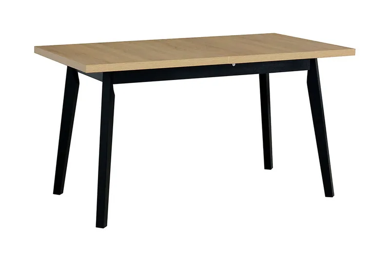 Lavona Uttrekkbart Rektangulært Spisebord 140 cm i Tre med Eketrelook, Beige