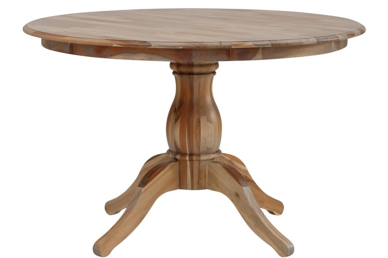 Lemans Spisebord Rundt 120 cm - Brun - Spisebord & kjøkkenbord