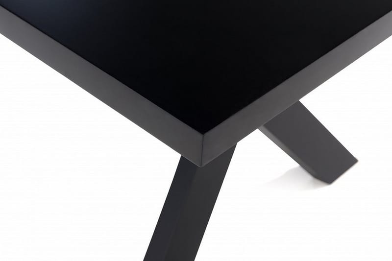 LISALA Spisebord 180 cm - Svart - Møbler - Bord - Spisebord & kjøkkenbord