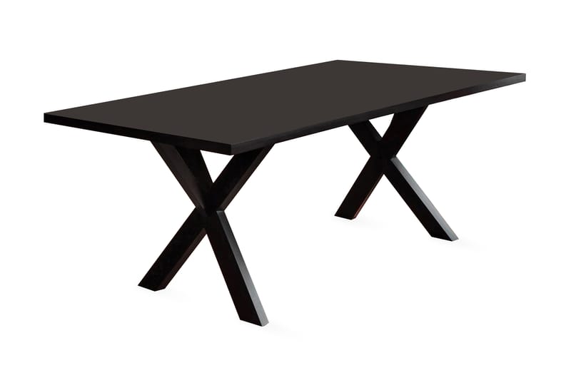 LISALA Spisebord 180 cm - Svart - Spisebord & kjøkkenbord