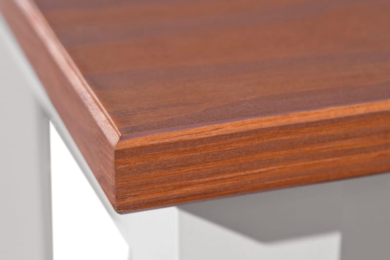 Livesey Spisebord 160 cm - Tre/Hvit - Spisebord & kjøkkenbord