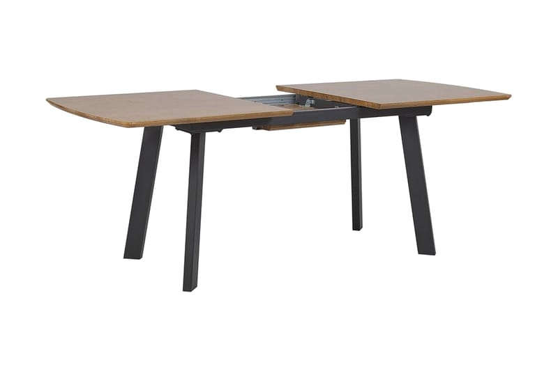 Lobato Spisebord 200 cm - Natur / Svart - Møbler - Bord - Spisebord & kjøkkenbord