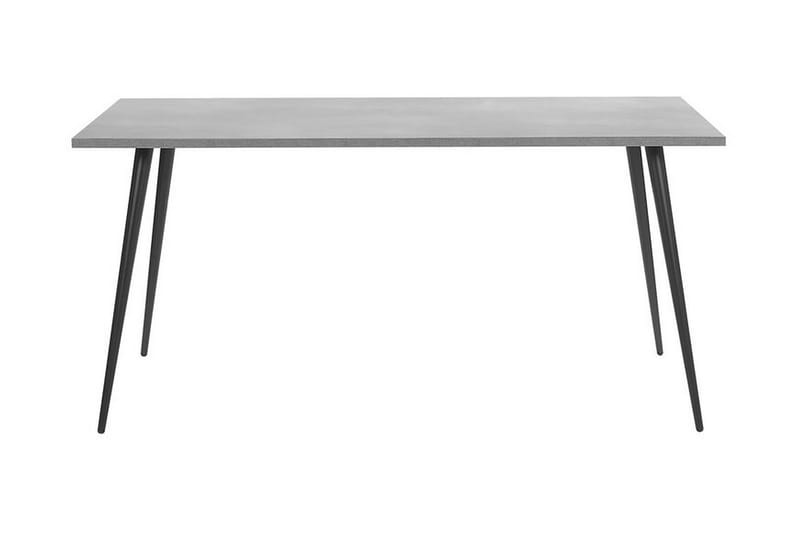 Lolenco Spisebord 160 cm - Grå/Svart - Spisebord & kjøkkenbord