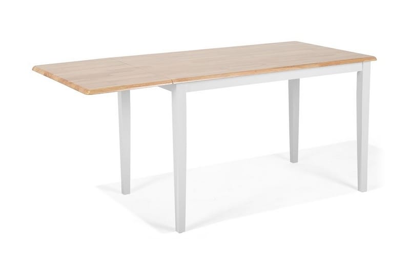 Louisiana Spisebord 160 cm - Hvit - Spisebord & kjøkkenbord