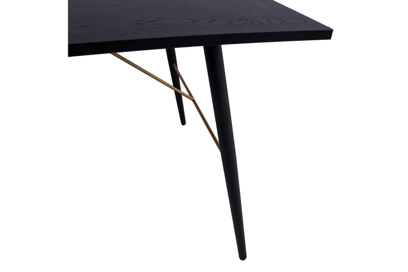 Luxembourg Spisebord Svart/Kobber - Møbler - Bord - Spisebord & kjøkkenbord