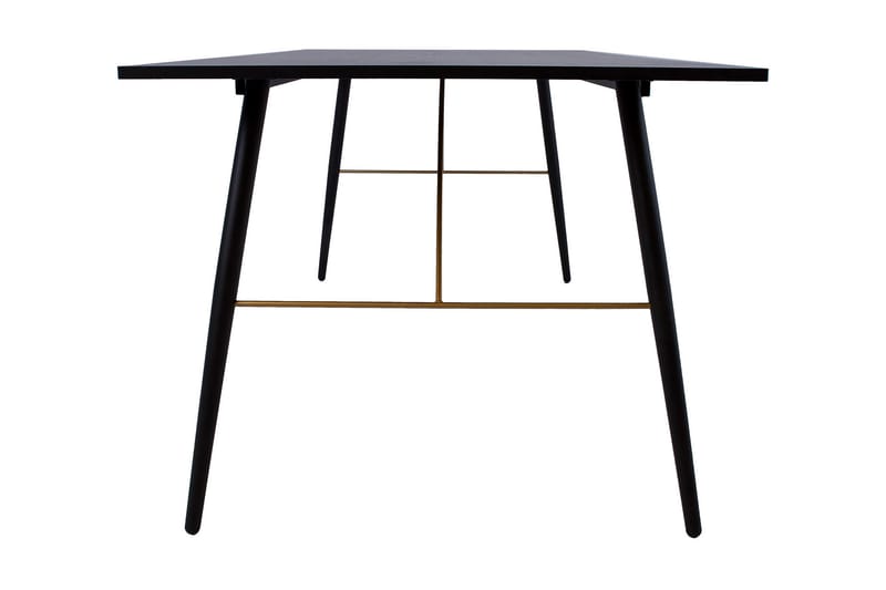 Luxembourg Spisebord Svart/Kobber - Møbler - Bord - Spisebord & kjøkkenbord