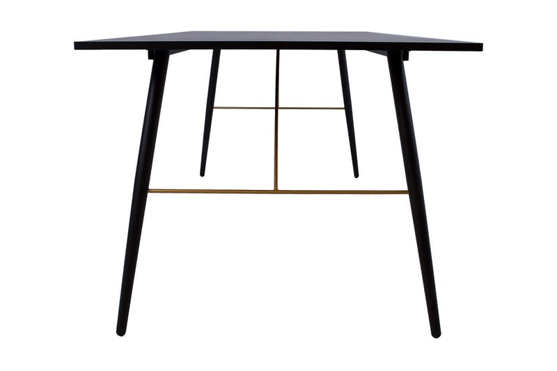 Luxembourg Spisebord Svart/Kobber - Møbler - Bord - Spisebord & kjøkkenbord