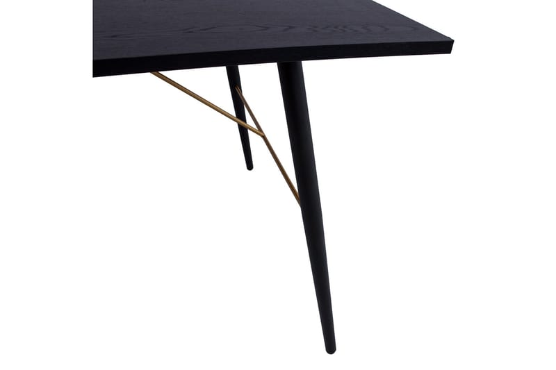 Luxembourg Spisebord Svart/Kobber - Møbler - Bord - Spisebord & kjøkkenbord