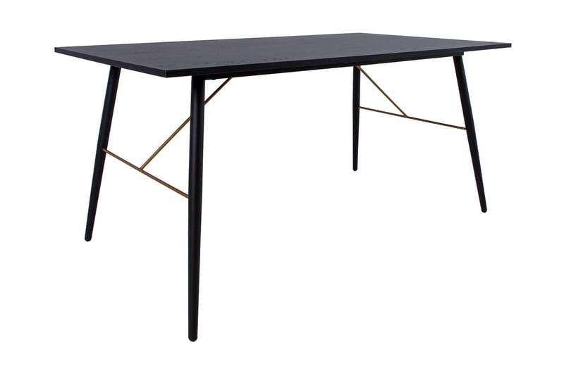Luxembourg Spisebord Svart/Kobber - Møbler - Bord - Spisebord & kjøkkenbord