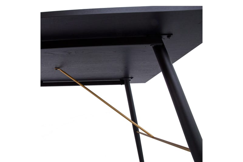 Luxembourg Spisebord Svart/Kobber - Møbler - Bord - Spisebord & kjøkkenbord