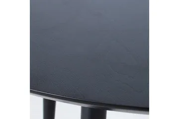 Luxemburg Matbord 100 cm Svart/Kopper Copper||Black - Møbler - Bord - Spisebord & kjøkkenbord