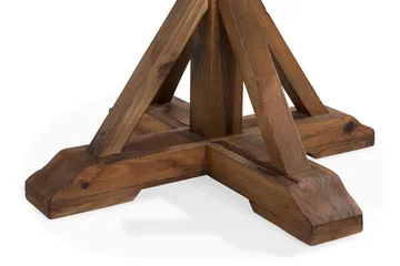 Lyon Rundt Lite Spisebord Vintage 120 cm - Natur / Tre / Alm - Møbler - Bord - Spisebord & kjøkkenbord
