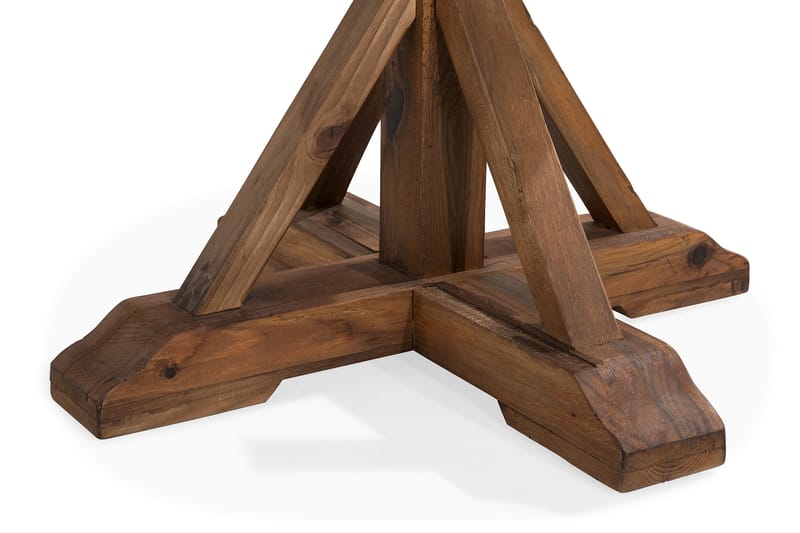 Lyon Spisebord 120 cm Rund - Natur - Spisebord & kjøkkenbord