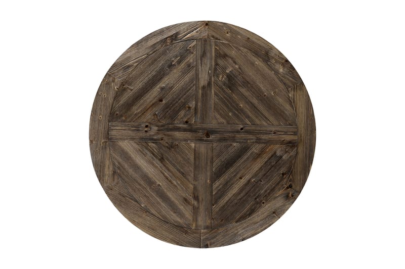 Lyon Spisebord 150 cm Rundt - Natur/Svart - Møbler - Bord - Spisebord & kjøkkenbord