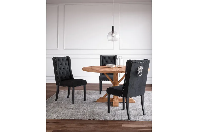 Lyon Vintage Rundt Spisebord 150 cm i Gjenvunnet Furu for 6 Personer - Brun - Møbler - Bord - Spisebord & kjøkkenbord