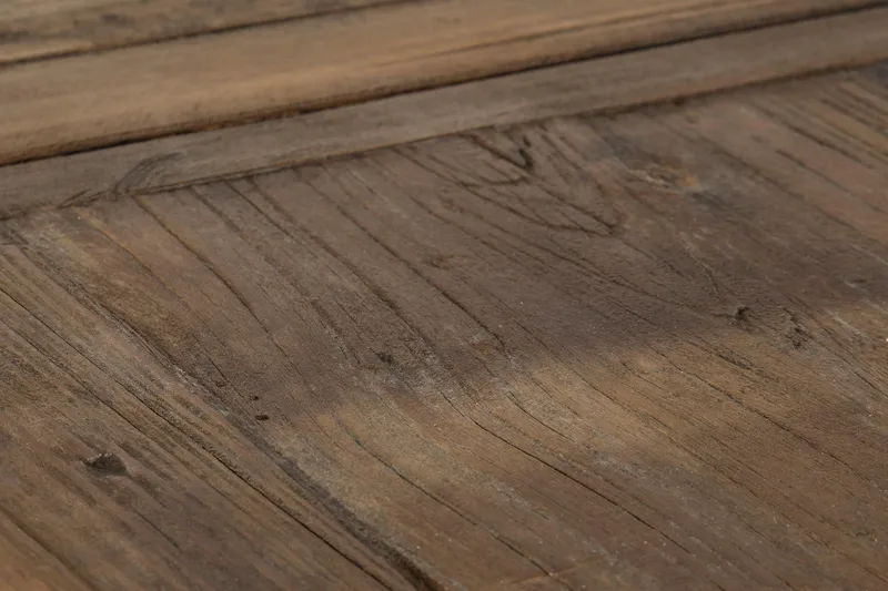 Lyon Vintage Spisebord 200x100 cm - Natur / Tre / Brun / Alm - Møbler - Bord - Spisebord & kjøkkenbord