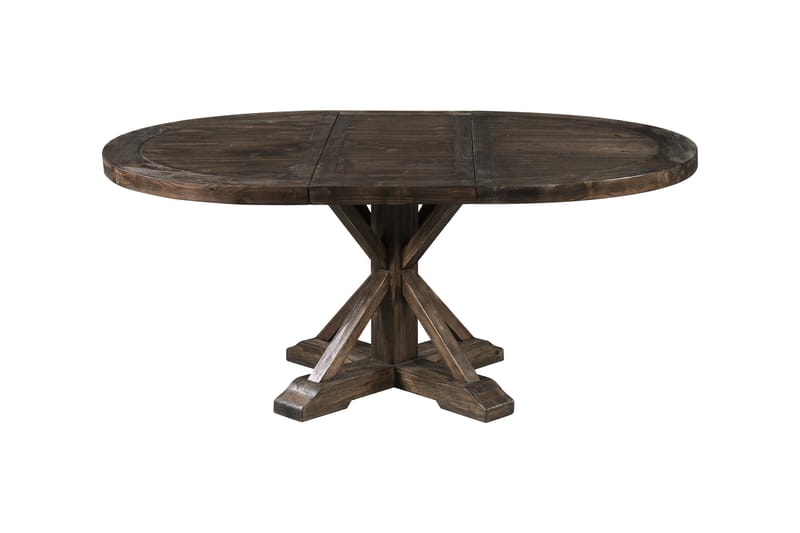 Lyon Premium Forlengningsbart Spisebord 160 cm Ovalt - Natur - Spisebord & kjøkkenbord