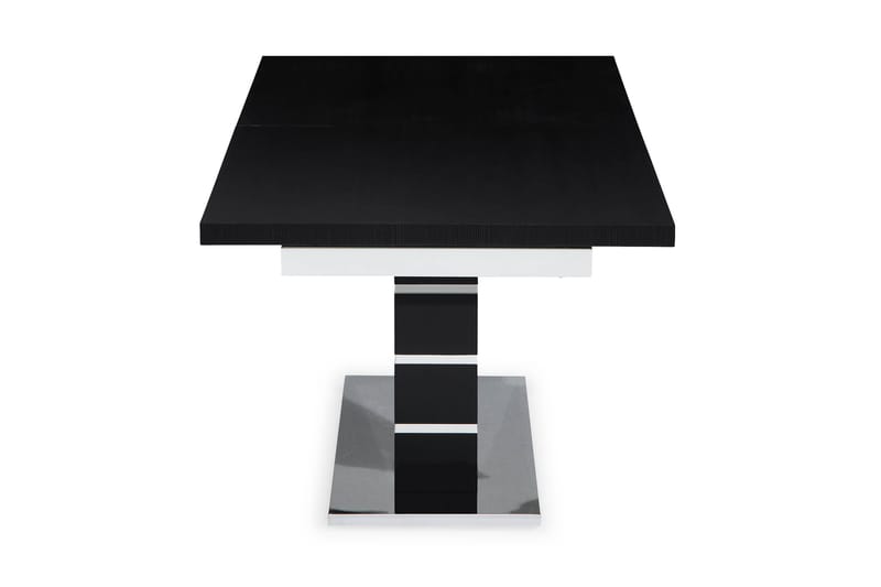 Macahan Forlengningsbart Spisebord 180 cm - Svart/Hvit - Møbler - Bord - Spisebord & kjøkkenbord