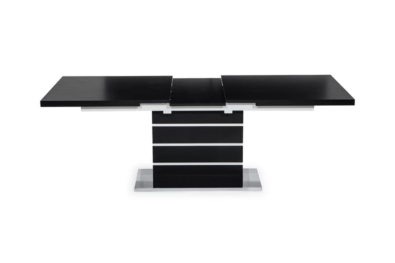 Macahan Forlengningsbart Spisebord 180 cm - Svart/Hvit - Møbler - Bord - Spisebord & kjøkkenbord
