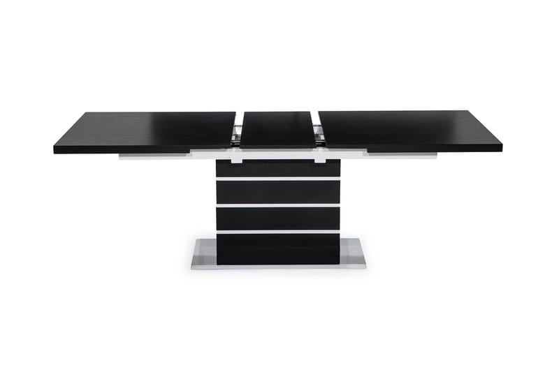 Macahan Forlengningsbart Spisebord 180 cm - Svart/Hvit - Møbler - Bord - Spisebord & kjøkkenbord