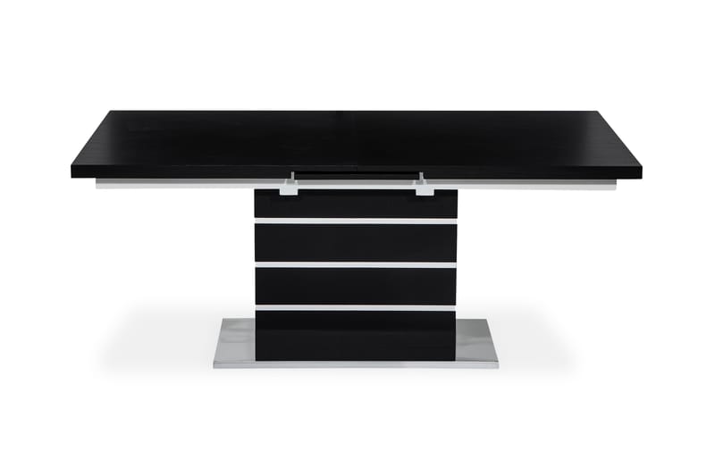 Macahan Forlengningsbart Spisebord 180 cm - Svart/Hvit - Møbler - Bord - Spisebord & kjøkkenbord